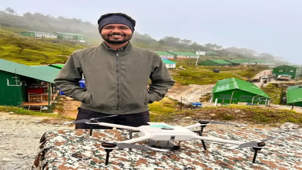 Indigenous drone Vijay Z1