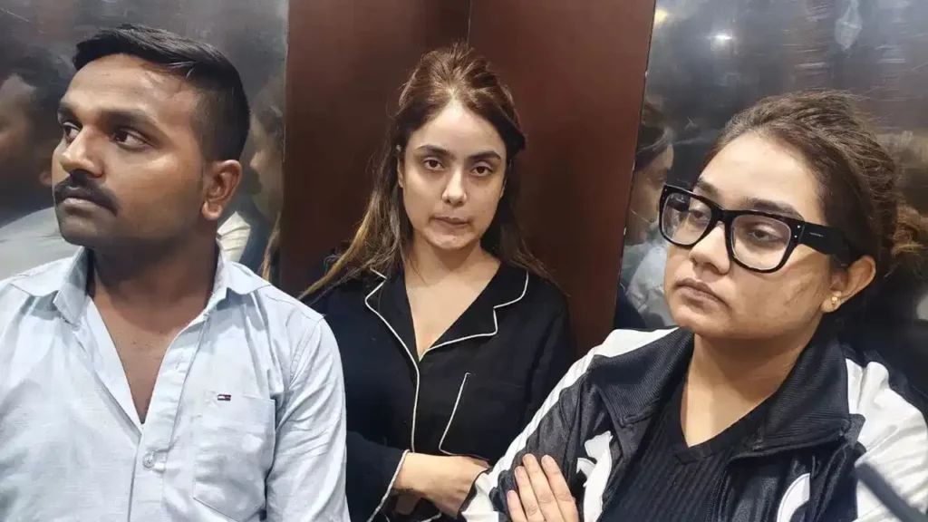 model shraddha dubey arrested
